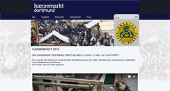 Desktop Screenshot of hansemarkt-dortmund.de